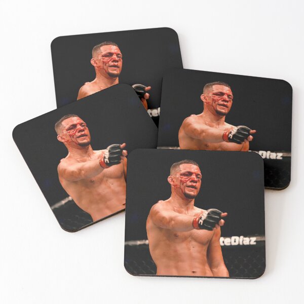 Item preview, Nate Diaz UFC pointing Nate Diaz Bloody Nate Diaz designed and sold by ufcnatediaz.