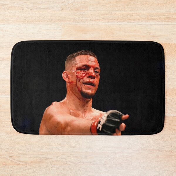 Item preview, Nate Diaz UFC pointing Nate Diaz Bloody Nate Diaz designed and sold by ufcnatediaz.