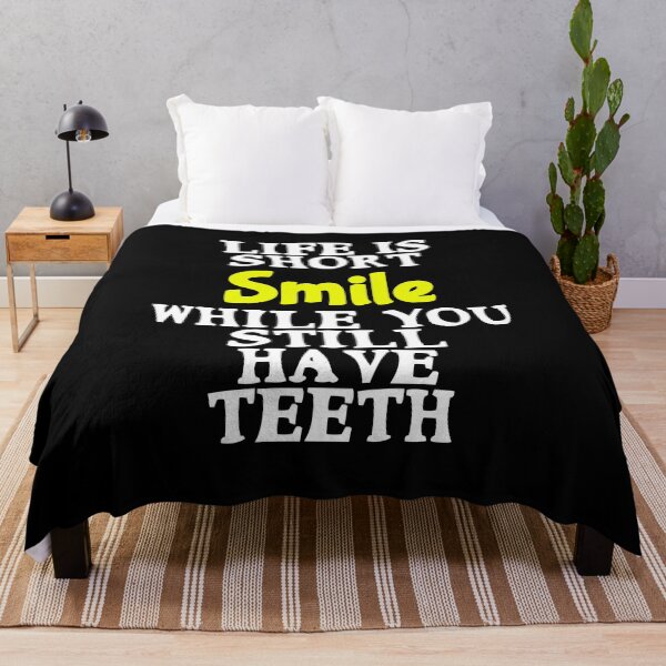Item preview, Life is short. Smile while you still have teeth designed and sold by Gevover.