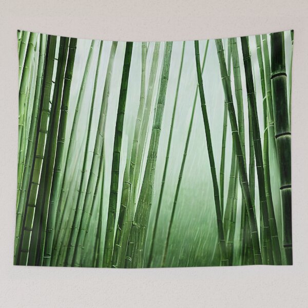 Item preview, Bamboo Forest In The Rain designed and sold by john-ess.