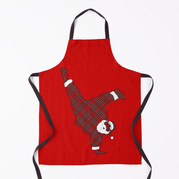 Item preview, Christmas Tartan Breakdancing Santa designed and sold by KoolDsignsDANCE.