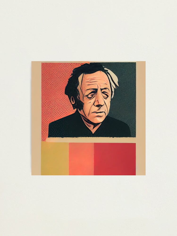 Louis Althusser Photographic Print for Sale by ComicsFactory