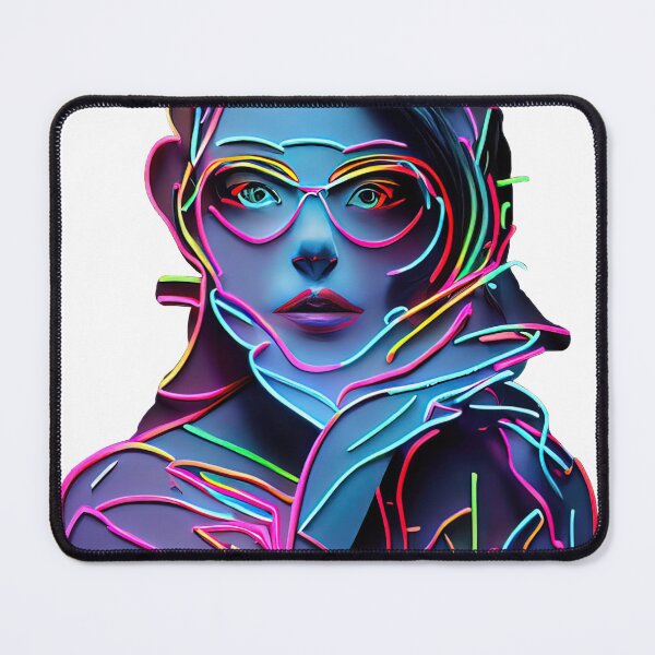 Item preview, Neon lady designed and sold by Rezashirzady.