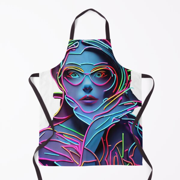 Item preview, Neon lady designed and sold by Rezashirzady.