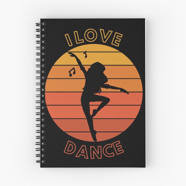 Item preview, I love dance retro sunset designed and sold by Swobodzio.