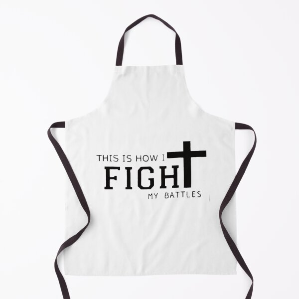 Item preview, This Is How I Fight My Battles CROSS designed and sold by Rowena Jones.