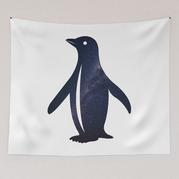 Item preview, Glowing milky way on Penguin | Penguin designed and sold by BopleDesigns.