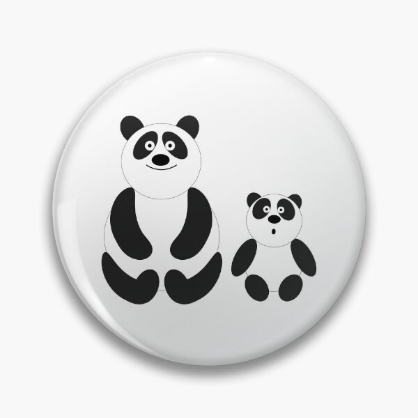 Item preview, Small & Big Panda designed and sold by Trendy Design.