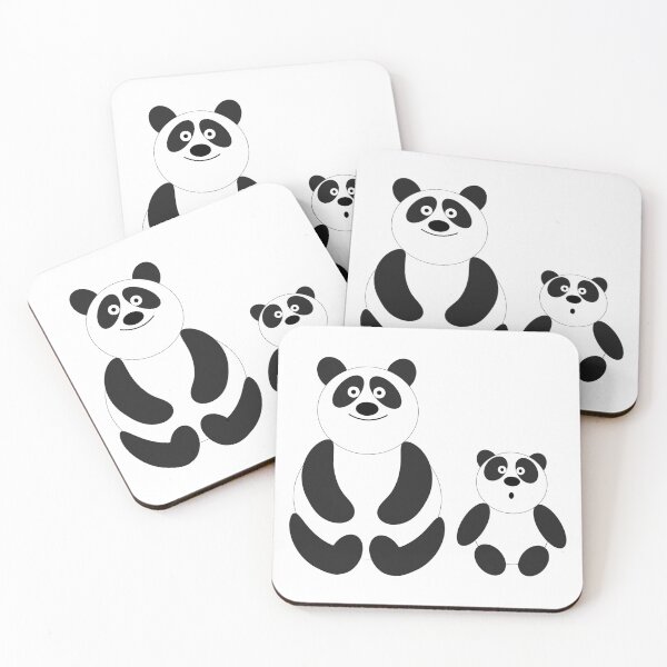Item preview, Small & Big Panda designed and sold by Trendy Design.