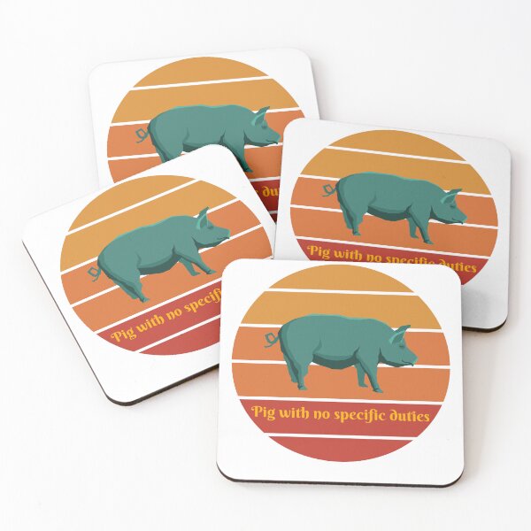 Item preview, Pig with no specific duties meme designed and sold by Eadkins.