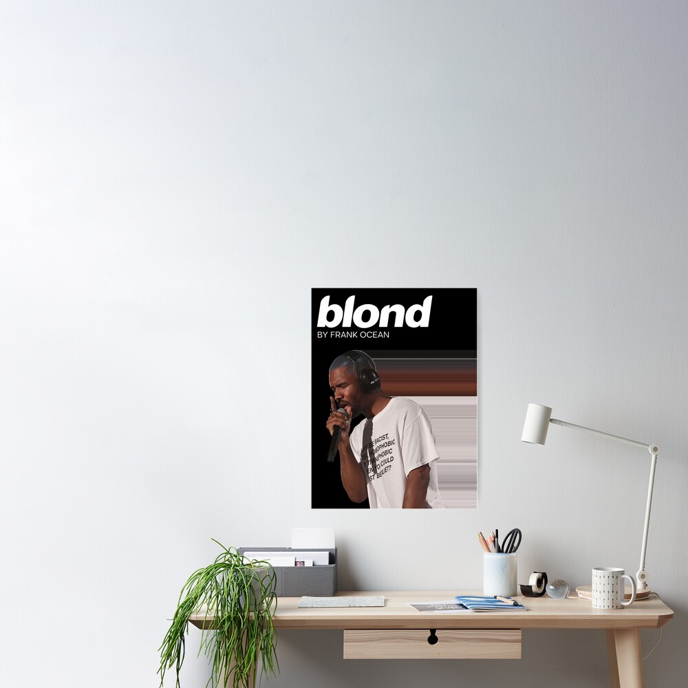 Discover Frank Ocean Blonde Poster
