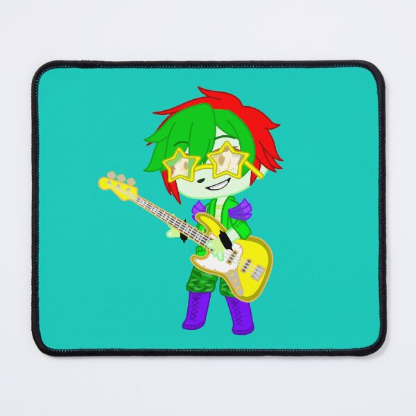 Item preview, Gacha club rock artist doll with rock guitar - Anime gacha chibi boy - Gacha dolls - Gacha Club girls designed and sold by gachanime.