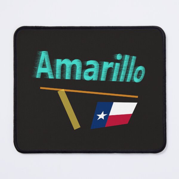 Item preview,  Amarillo Texas abstract design  designed and sold by lobodelnoir.
