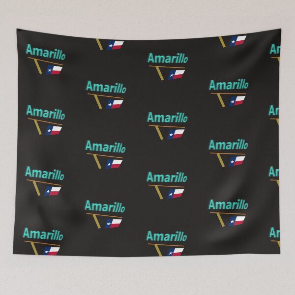 Item preview,  Amarillo Texas abstract design  designed and sold by lobodelnoir.