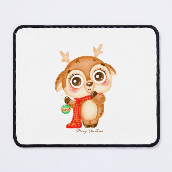 Item preview, Cute christmas deer designed and sold by Deeepression.