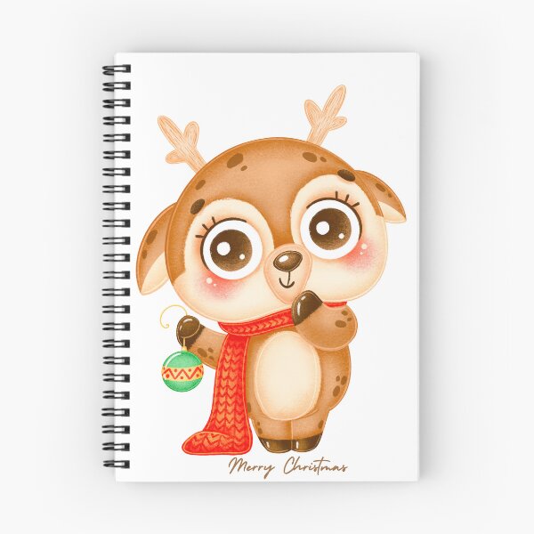 Item preview, Cute christmas deer designed and sold by Deeepression.