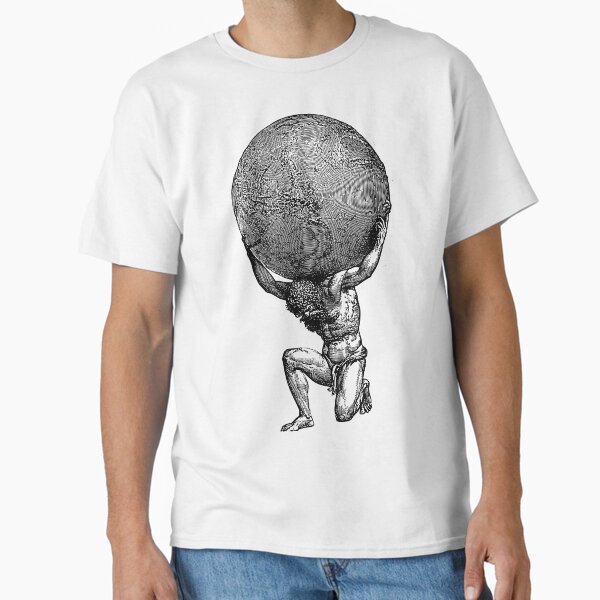 Atlas Holding Earth Globe Classic T-Shirt
