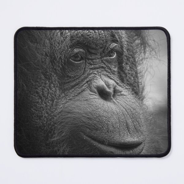 Item preview, Orangutan in Black and White designed and sold by JarbasVisuals.