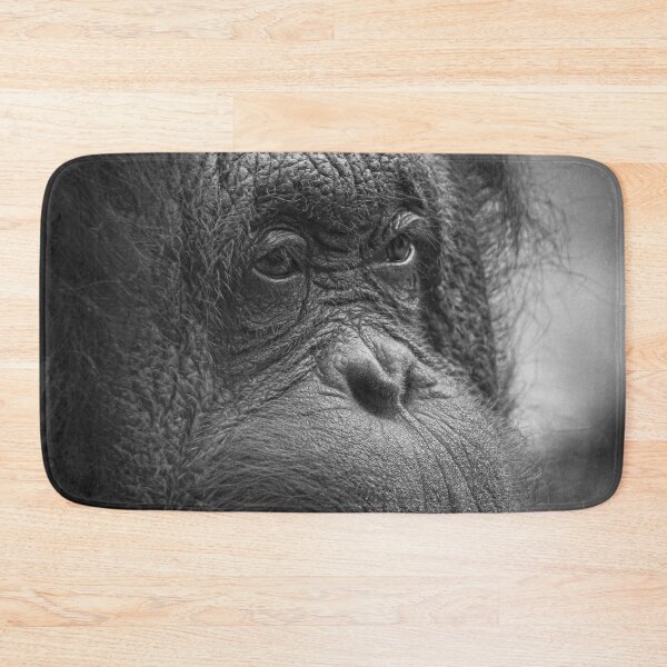 Item preview, Orangutan in Black and White designed and sold by JarbasVisuals.