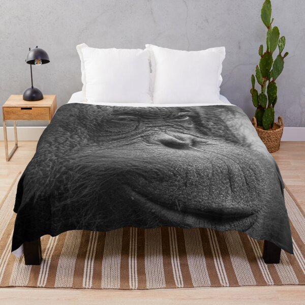 Item preview, Orangutan in Black and White designed and sold by JarbasVisuals.
