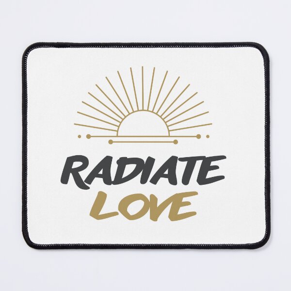 Item preview, Raise Your Vibration! Boho Inspirational and Motivational Quote. Radiate Love designed and sold by MelodySimmons.
