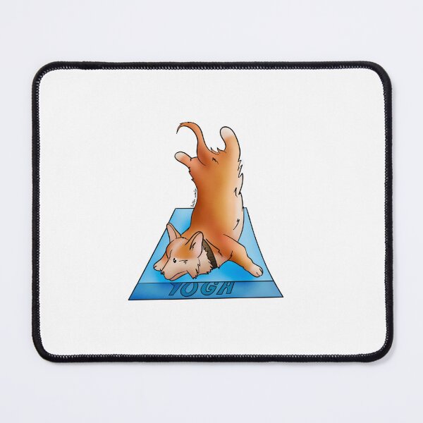 Item preview, Corgi Yoga Pose designed and sold by Heather van der Dys.