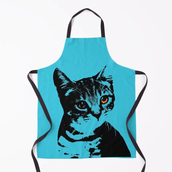 Item preview, Tabby Cat in Blue Design - Pet Pop Art - Animal Pop Art, Bespoke Option designed and sold by StudioFlea.