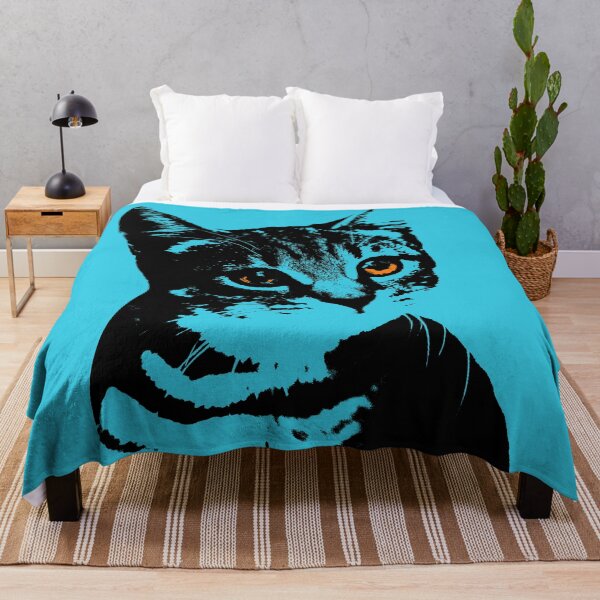 Item preview, Tabby Cat in Blue Design - Pet Pop Art - Animal Pop Art, Bespoke Option designed and sold by StudioFlea.