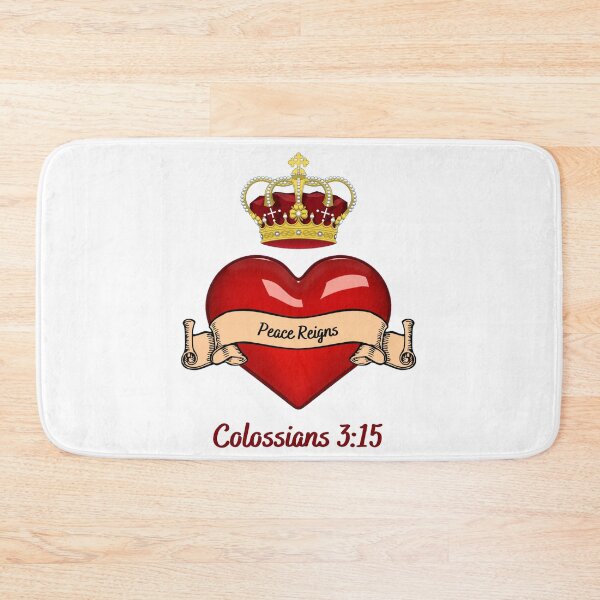 Item preview, Peace Reigns ~ Colossians 3:15 designed and sold by RhondaCGoins.
