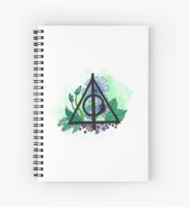 Deathly Hallows Spiral Notebook