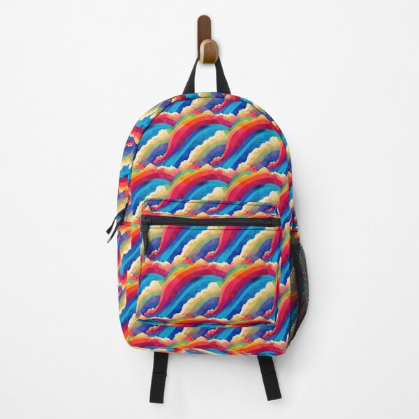 Item preview, Watercolor Rainbow Clouds Pattern designed and sold by DesArtStudio.