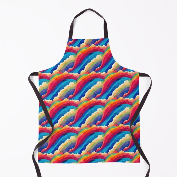 Item preview, Watercolor Rainbow Clouds Pattern designed and sold by DesArtStudio.