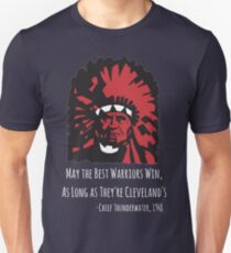 Cleveland Indianer - Mai die besten Krieger gewinnen Slim Fit T-Shirt