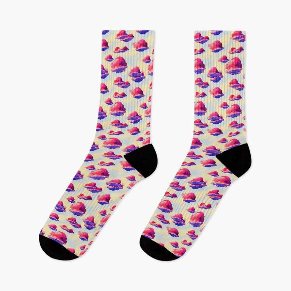 Item preview, Ice Cream Scoop Clouds Pattern designed and sold by DesArtStudio.