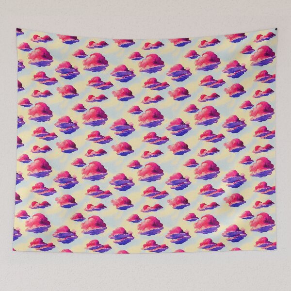 Item preview, Ice Cream Scoop Clouds Pattern designed and sold by DesArtStudio.