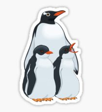 Penguin Party Sticker