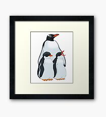 Penguin Party Framed Print
