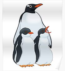 Penguin Party Poster