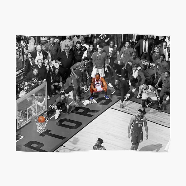 Raptors buzzer shot Poster