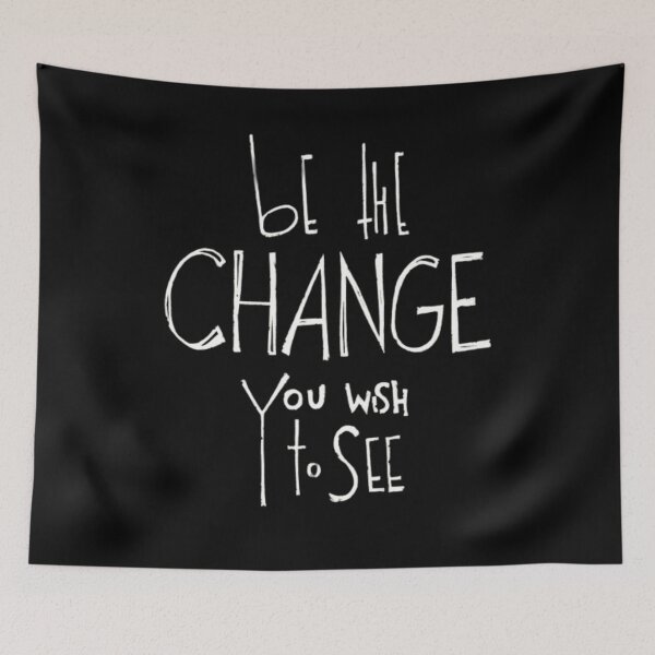 Item preview, Be the Change designed and sold by HarryMagicPlace.