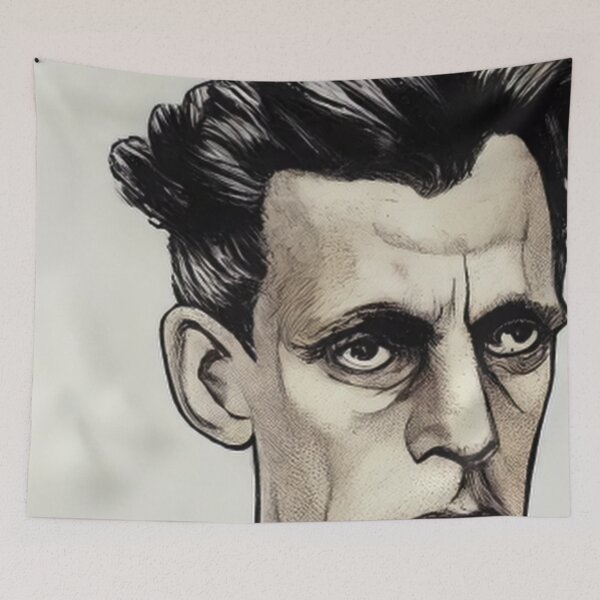 Item preview, Ludwig Wittgenstein designed and sold by ComicsFactory.