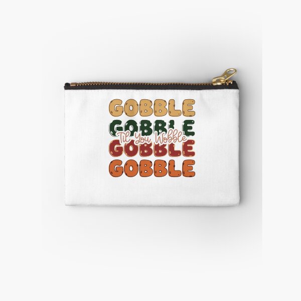 Aperçu de l'œuvre Gobble Til you Wobble Thanksgiving Toddler Kids créée et vendue par clothesy7.