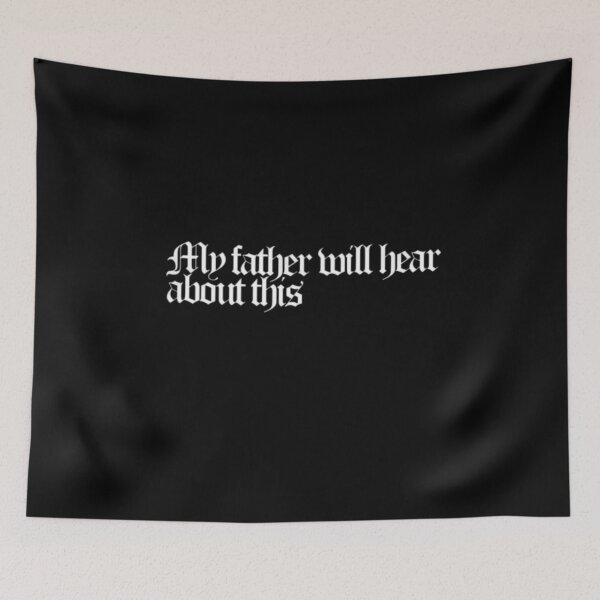 Item preview, My father will hear designed and sold by HarryMagicPlace.