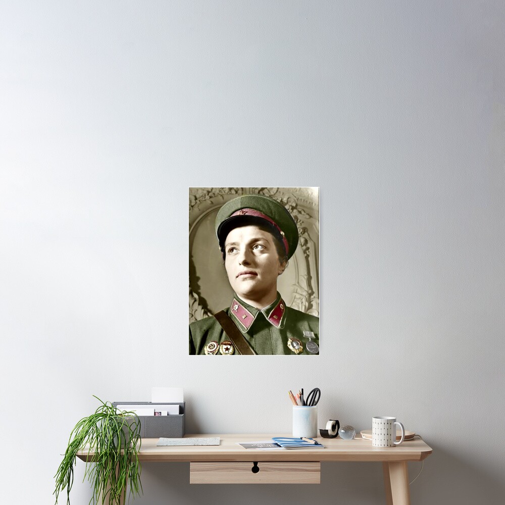 lyudmila-pavlichenko-poster-for-sale-by-seentheglory-redbubble