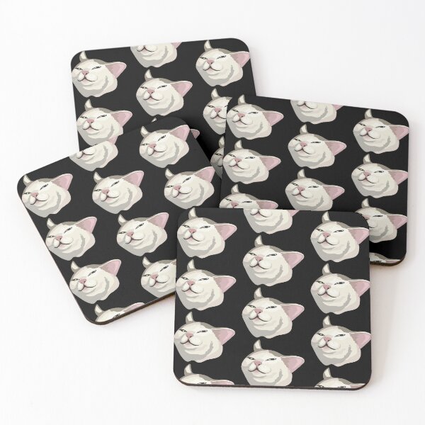 Item preview, Smug Cat Meme, Cursed Cat Images designed and sold by printify.