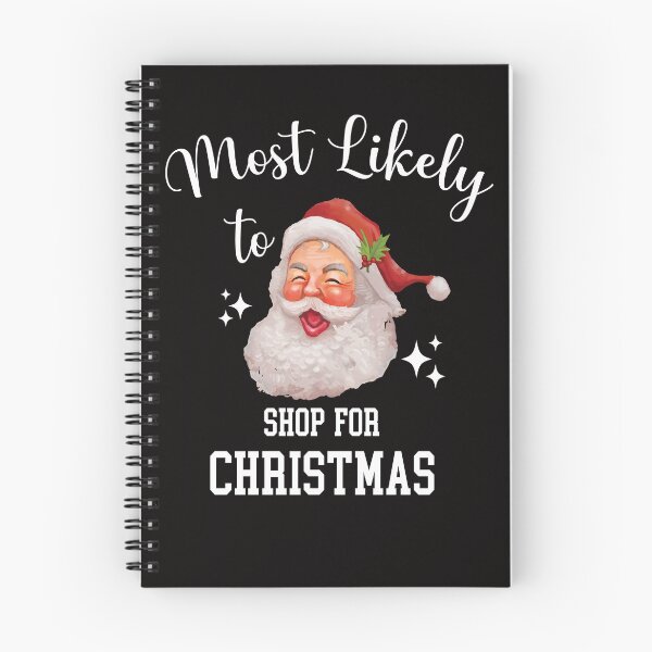 Item preview, Most Likely To Shop For Christmas Funny Family Christmas designed and sold by LiteforART.
