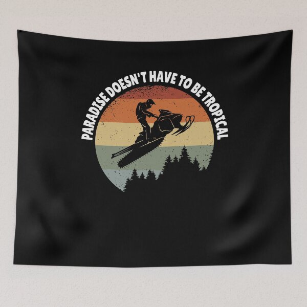 Item preview, Snowmobile - Paradise doesn't have to be Tropical designed and sold by starider.