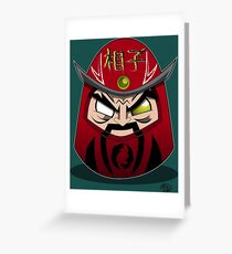 Daruma Greeting Card