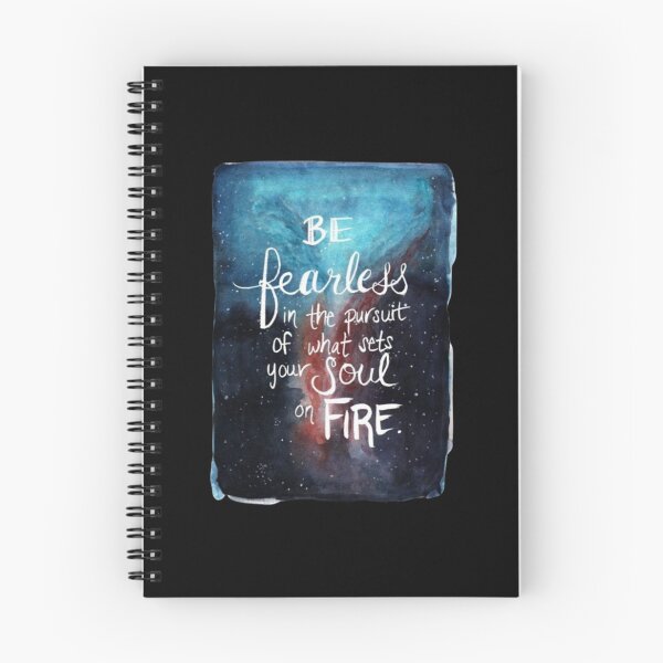 Item preview, Be fearless in the pursuit of what sets your soul on fire designed and sold by HarryMagicPlace.
