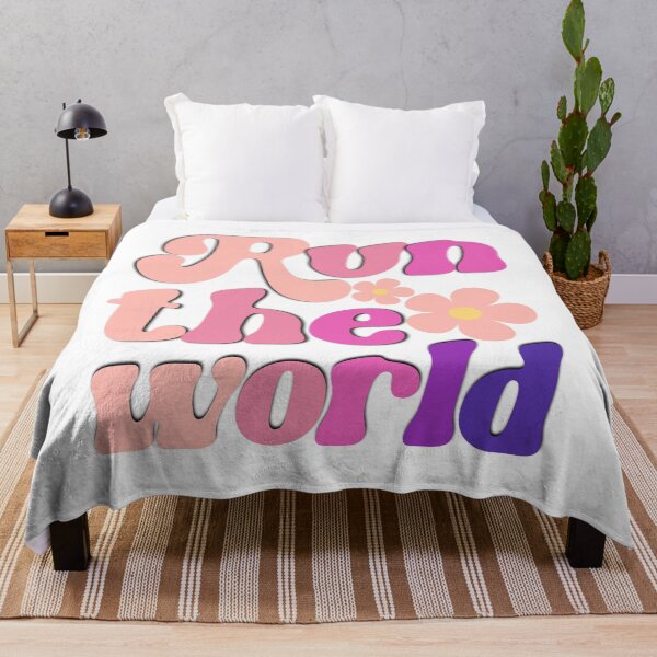Item preview, Run the world motivational saying designed and sold by Emotionville.